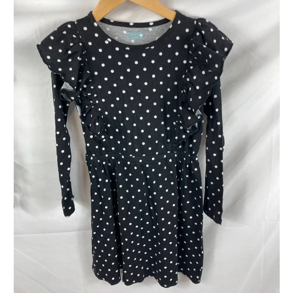 NWOT Harper Canyon Polka Dot Ruffle Dress 6